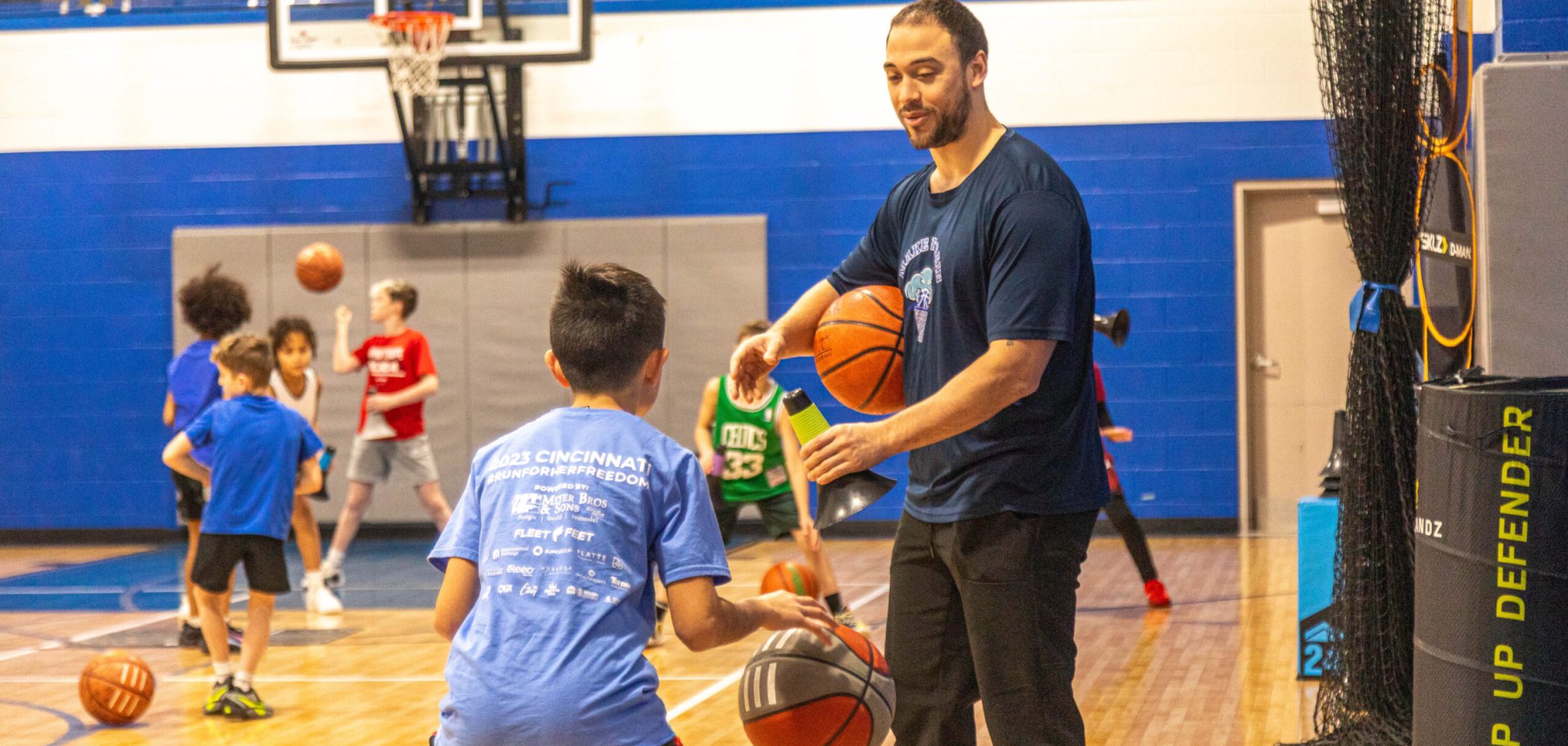 Youth Basketball Skills Lab in NKY- one on one training-Make It Rain Hoops