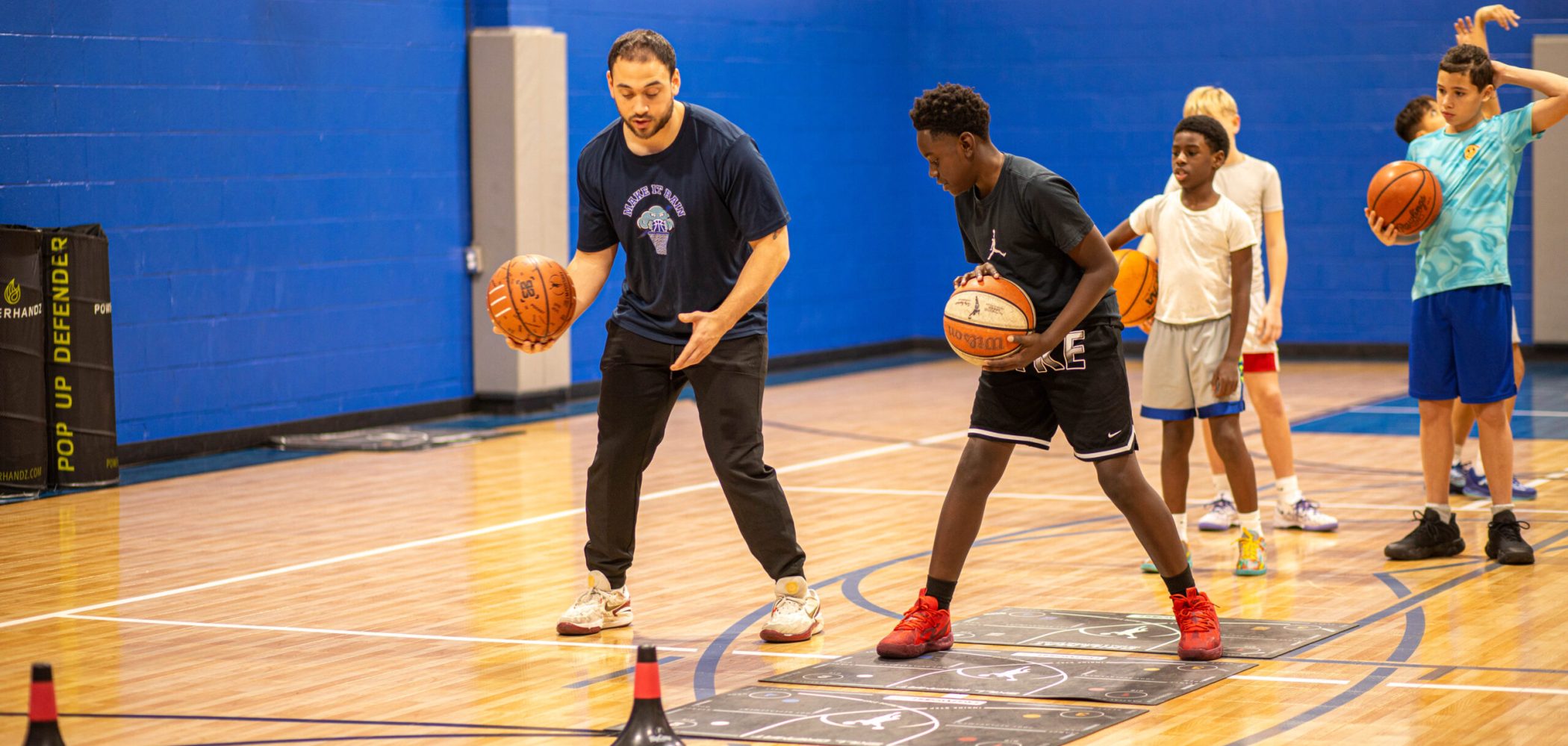 Youth Basketball Skills Lab in NKY- ball handling-Make It Rain Hoops