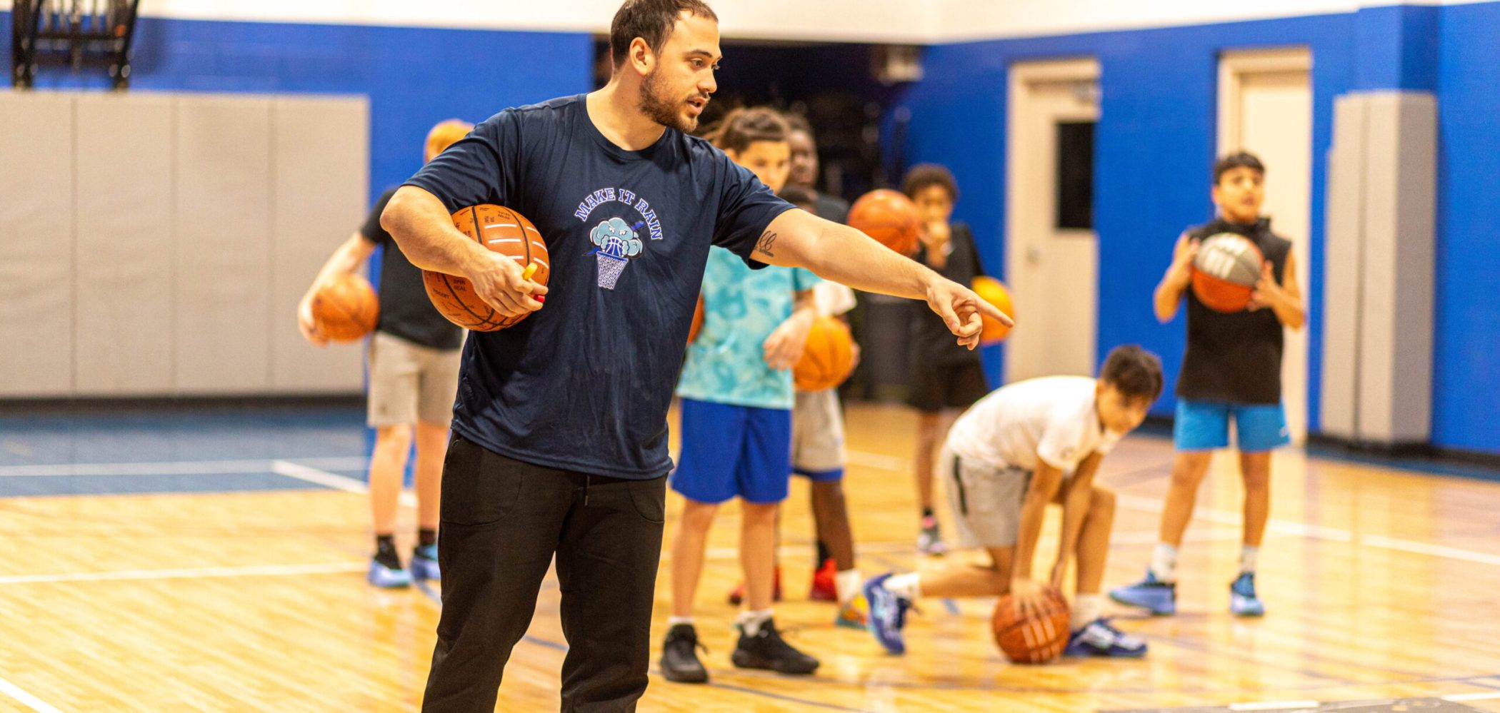 Our training programs-youth basketball skills training in NKY-make it rain hoops
